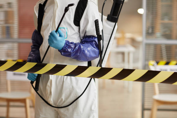 Professional Infectious Disease Decontamination technician working in Larchwood, IA